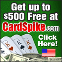 Card Spike Poker $500 Free Bonus