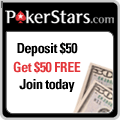 PokerStars $50 Free bonus